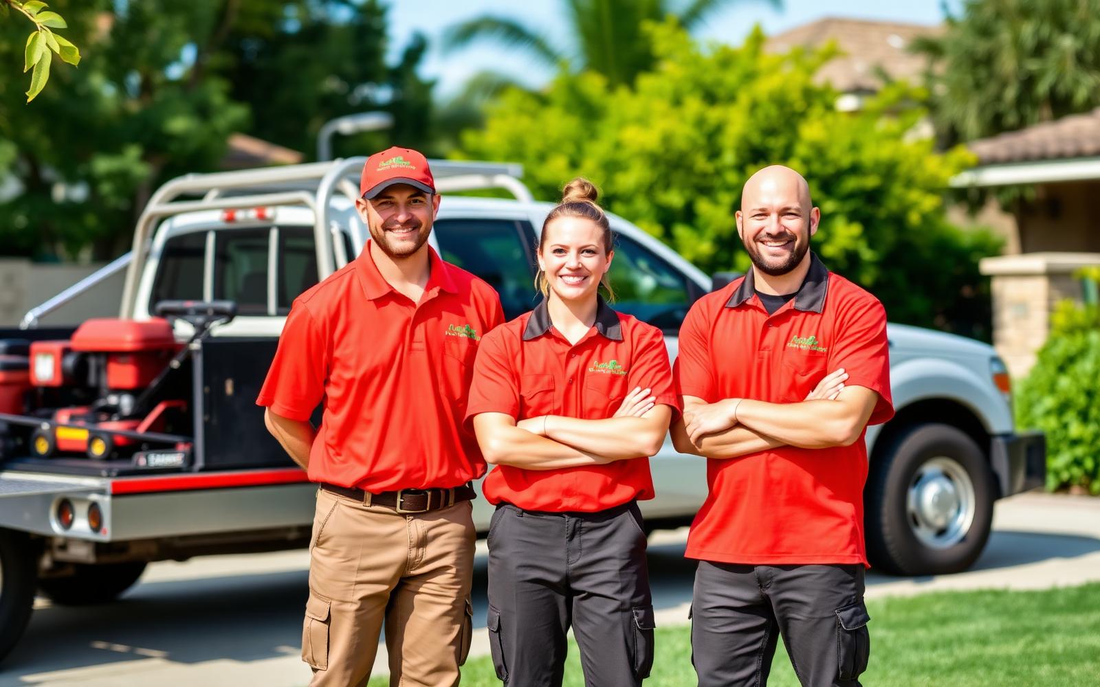 Our professional lawn care team